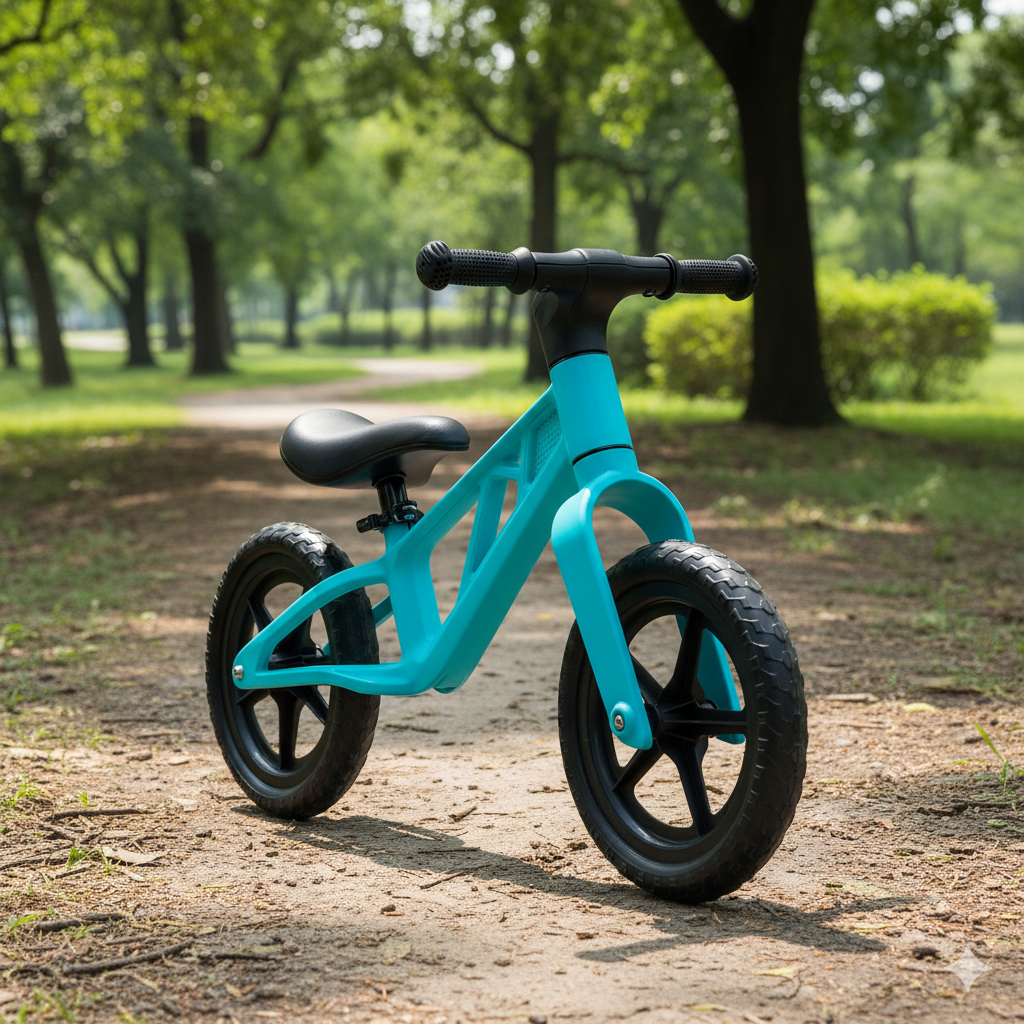 BICICLETA DE EQUILIBRIO APRENDIZAJE GO AZUL BEBESIT - 2