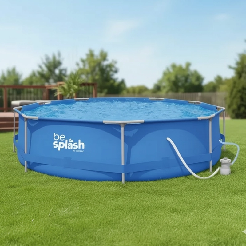PISCINA ESTRUCTURAL CON FILTRO Y SKIMMER 360X79CM BESPLASH - 2