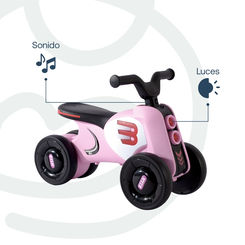 CORRE PASILLO BEBESIT RIDE ROSA - 5
