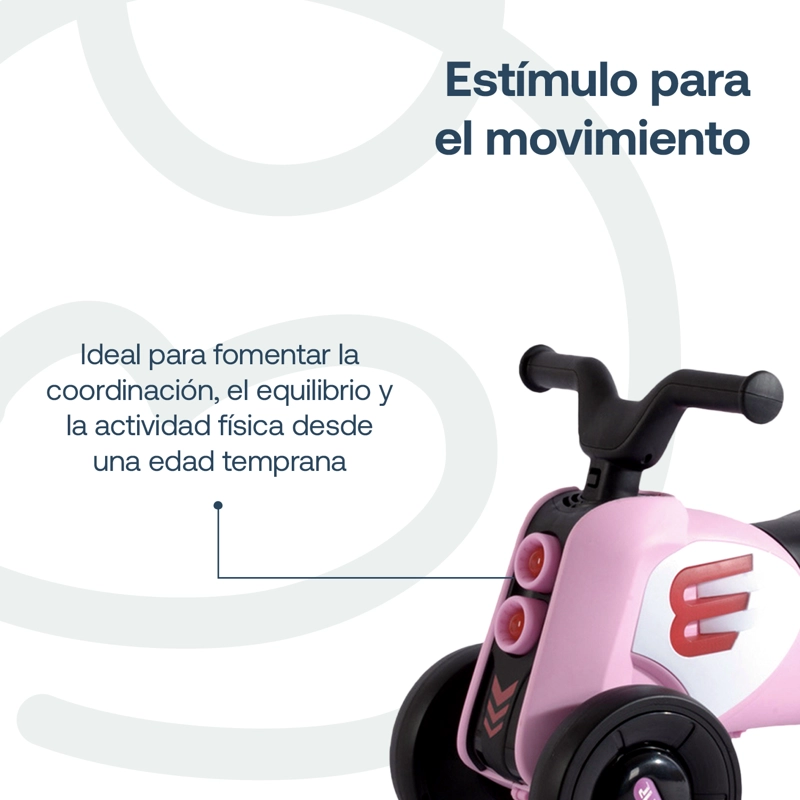 CORRE PASILLO BEBESIT RIDE ROSA - 6