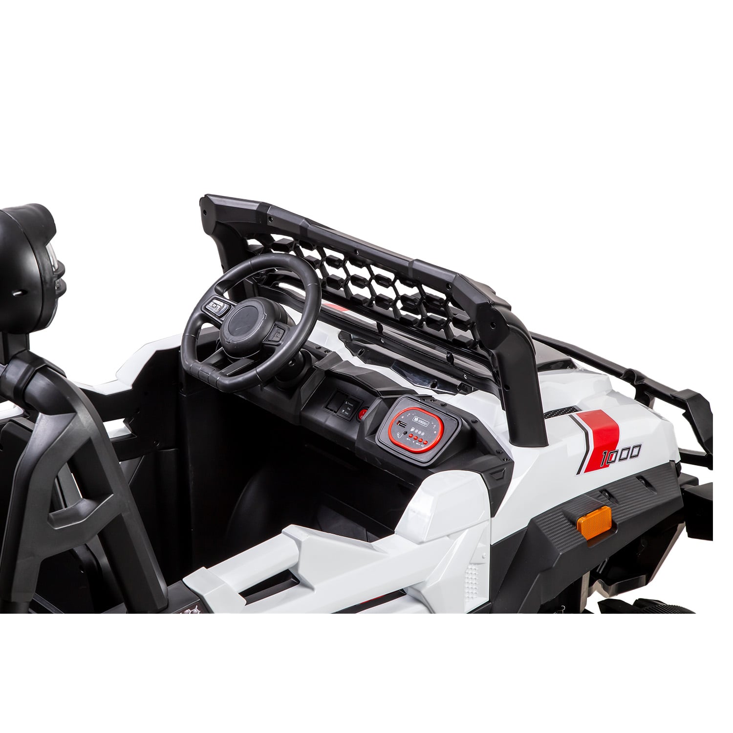 CAMIONETA ELE CTRICA SUV TODO TERRENO EXPLORER BLANCO BEBESIT - 3