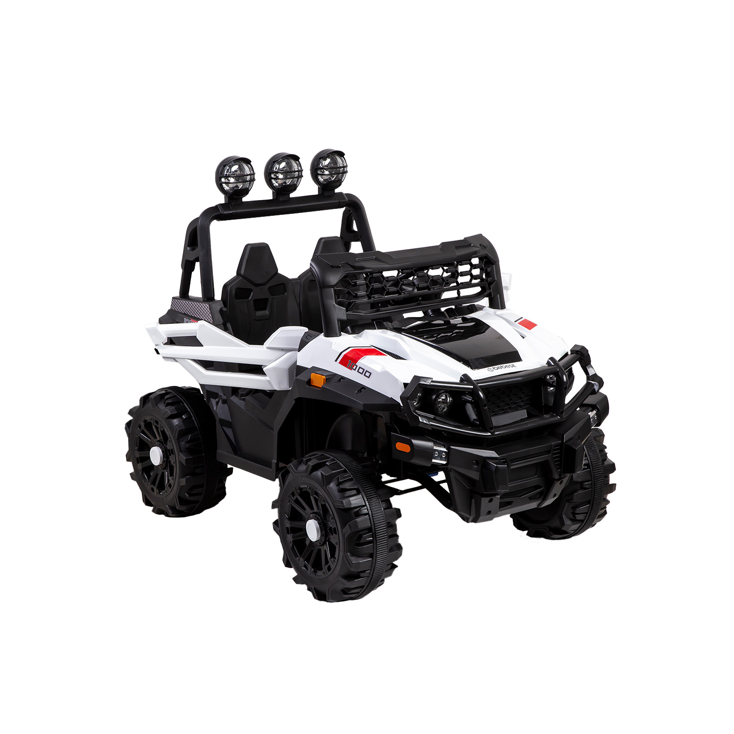 CAMIONETA ELE CTRICA SUV TODO TERRENO EXPLORER BLANCO BEBESIT - 7