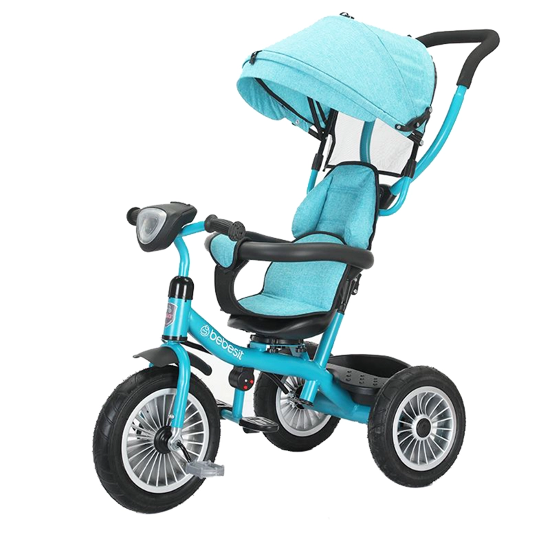 TRICICLO PASEO INFANTIL 360 1326 LX VERDE BEBESIT - 1
