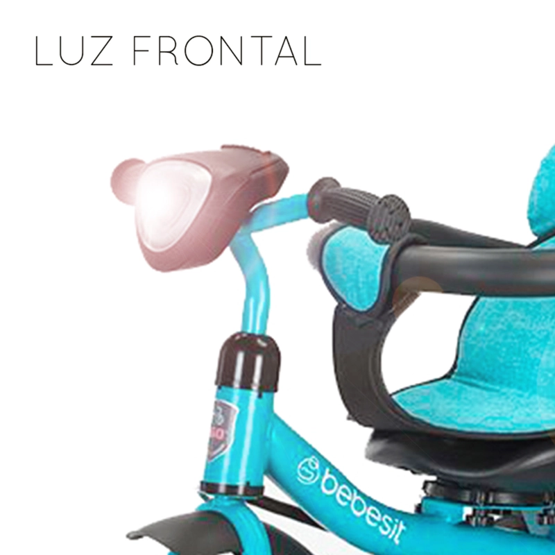 TRICICLO PASEO INFANTIL 360 1326 LX VERDE BEBESIT - 5