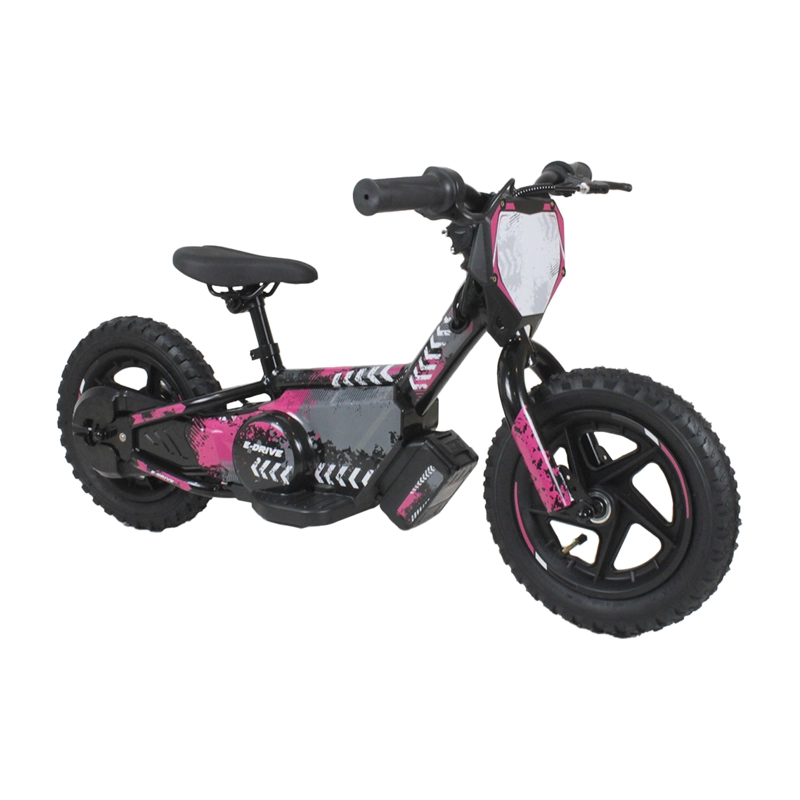 BICICLETA MOTO ELE CTRICA E-BIKE BERIDE ARO 12 ROSADA - 1