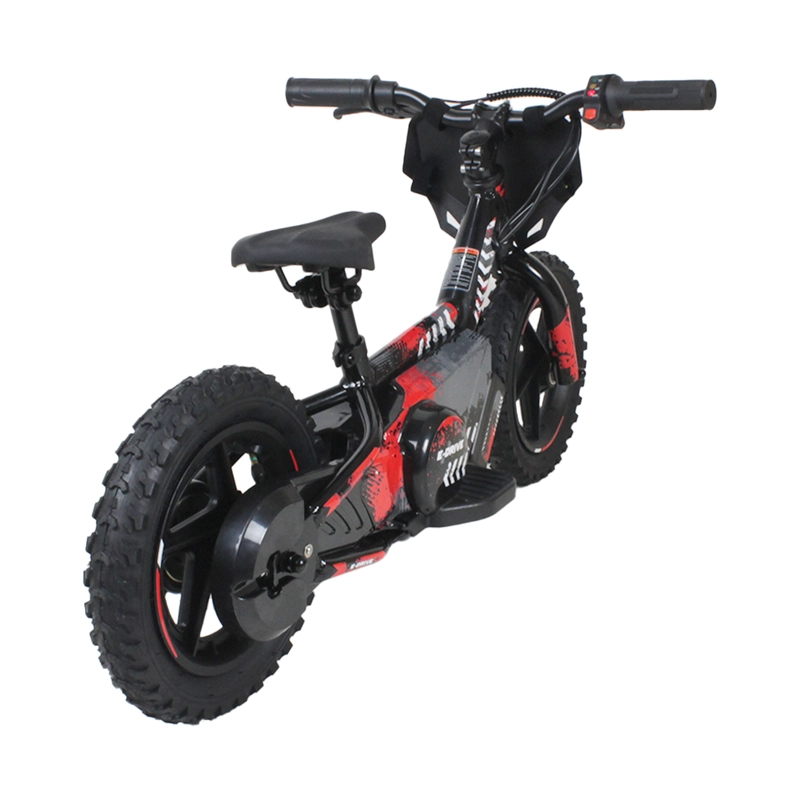 BICICLETA MOTO ELE CTRICA E-BIKE BERIDE ARO 12 ROJA - 5