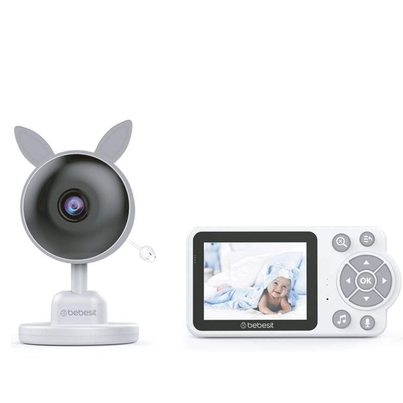 MONITOR BEBESIT CAMARA SMARTGUARD 2.0 4X ZOOM CON RUIDO BLANCO - 1