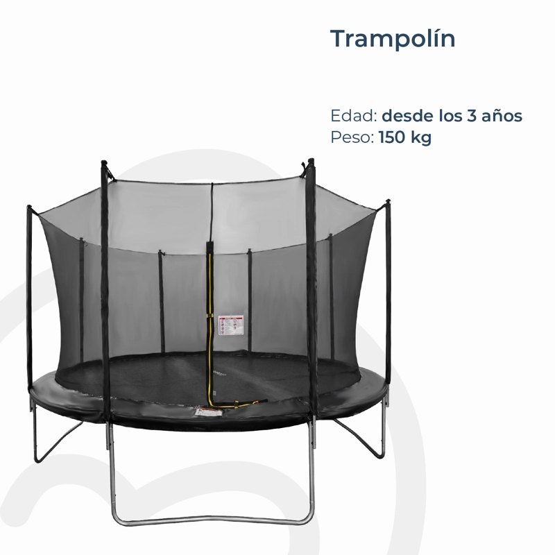 CAMA ELÁSTICA BEBESIT TRAMPOLÍN 4.27 M + MALLA SEGURIDAD - 4