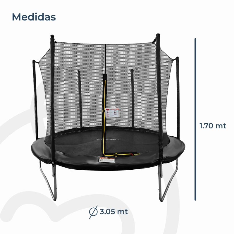 CAMA ELÁSTICA BEBESIT TRAMPOLÍN 3.05 M + MALLA SEGURIDAD - 6