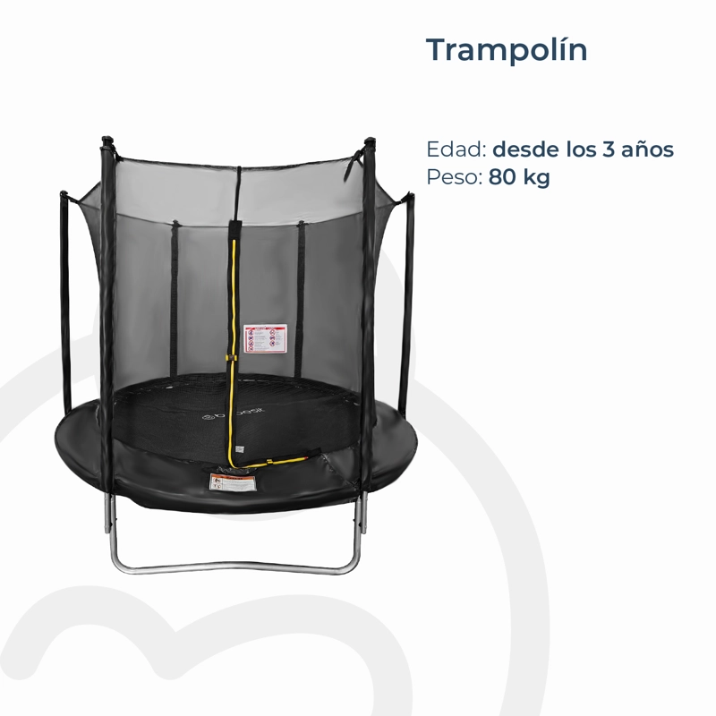 CAMA ELÁSTICA BEBESIT TRAMPOLÍN 2.4 M + MALLA SEGURIDAD - 4