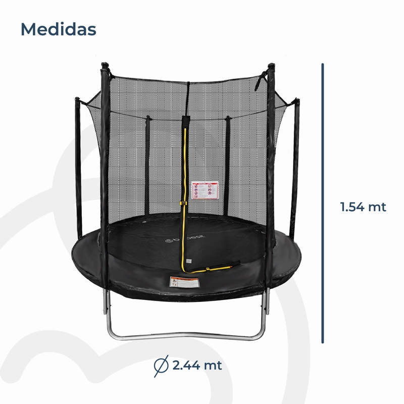 CAMA ELÁSTICA BEBESIT TRAMPOLÍN 2.4 M + MALLA SEGURIDAD - 6