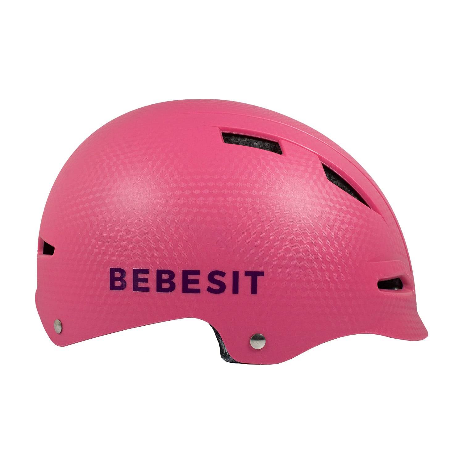 CASCO BICICLETA REGULABLE CERTIFICACION EUROPEA NIÑO NIÑA ROSA - 2