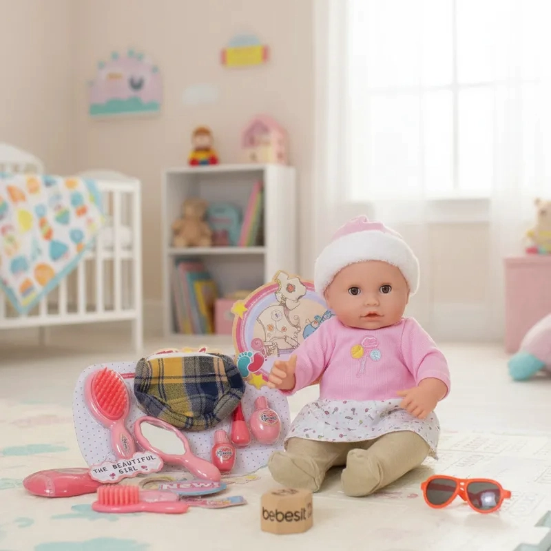 MUÑECA BEBE BEBESIT CELESTE 42 CM CON ACCESORIOS - 2