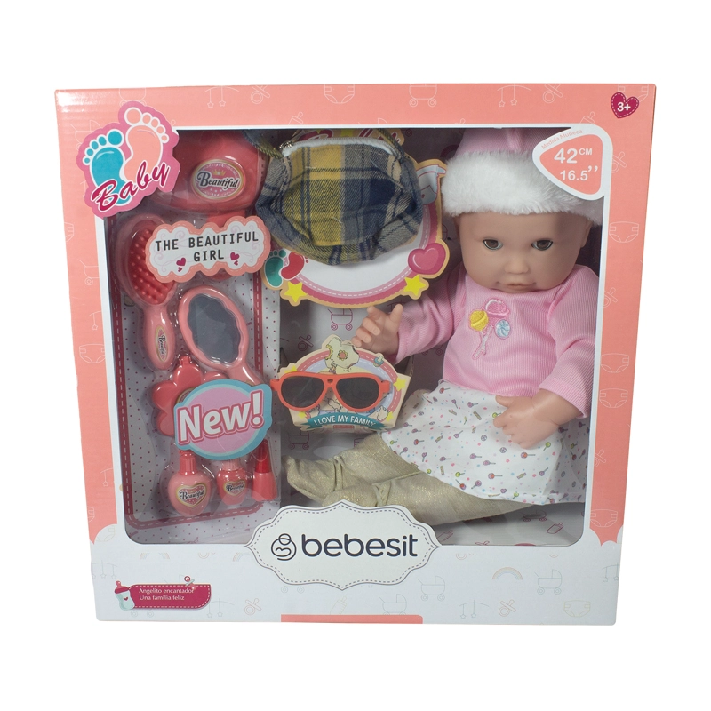MUÑECA BEBE BEBESIT CELESTE 42 CM CON ACCESORIOS - 3