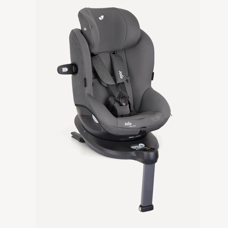 SILLA DE AUTO GIRATORIA SPIN 360 SHELL GRAY JOIE - 2