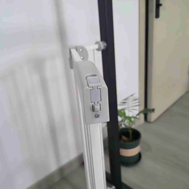 REJA SEGURIDAD BEBESIT BEBÉ PUERTA MASCOTA DOBLE SEGURO 75-82 CM BLANCO - 8