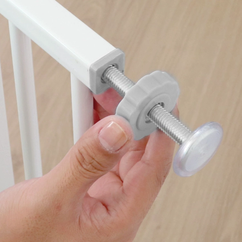 REJA SEGURIDAD BEBESIT BEBÉ MASCOTA DOBLE SEGURO 75 A 82 CM BLANCO - 2