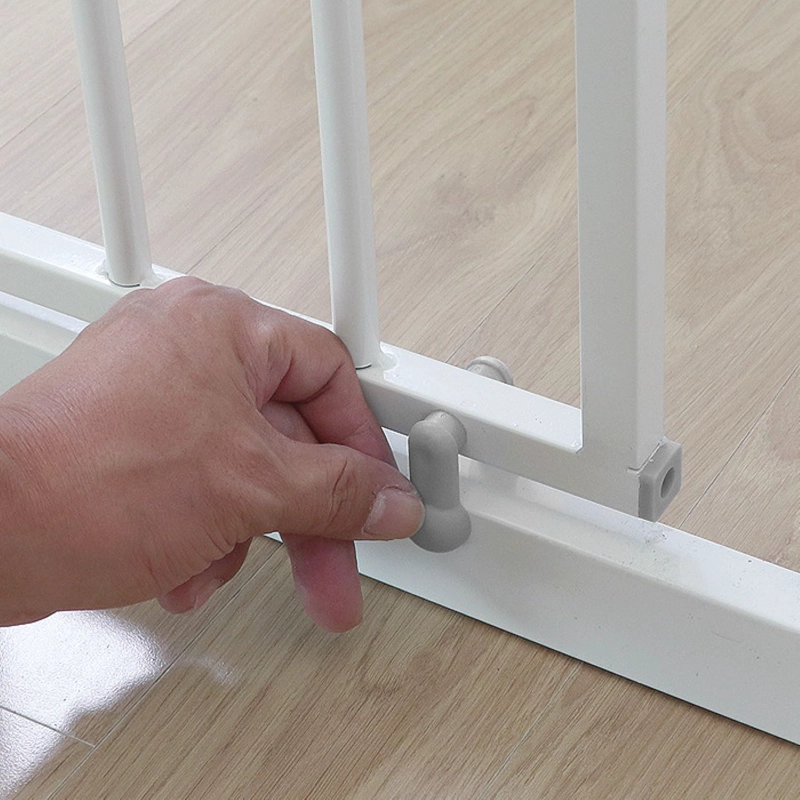 REJA SEGURIDAD BEBESIT BEBÉ MASCOTA DOBLE SEGURO 75 A 82 CM BLANCO - 5