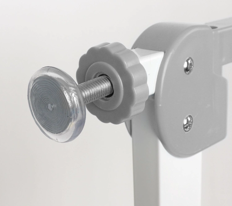 REJA SEGURIDAD BEBESIT BEBÉ MASCOTA DOBLE SEGURO 75 A 82 CM BLANCO - 9