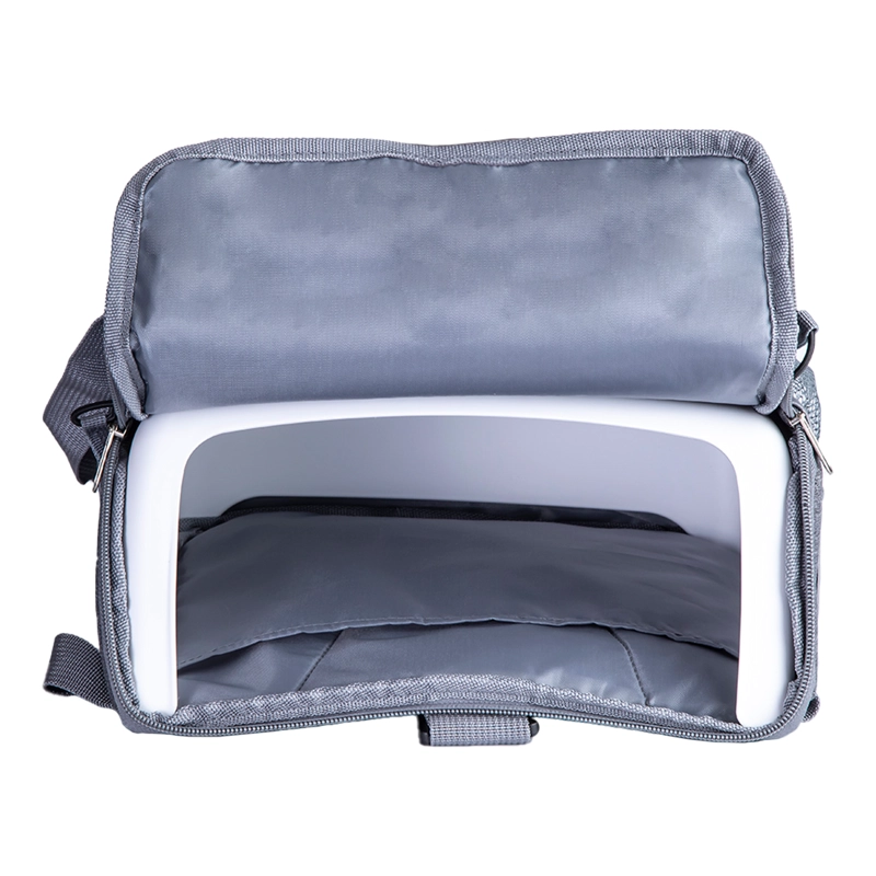 MOCHILA SILLA COMER BEBESIT GRIS PORTATIL CAMPING - 6