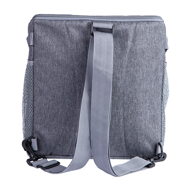 MOCHILA SILLA COMER BEBESIT GRIS PORTATIL CAMPING - 7