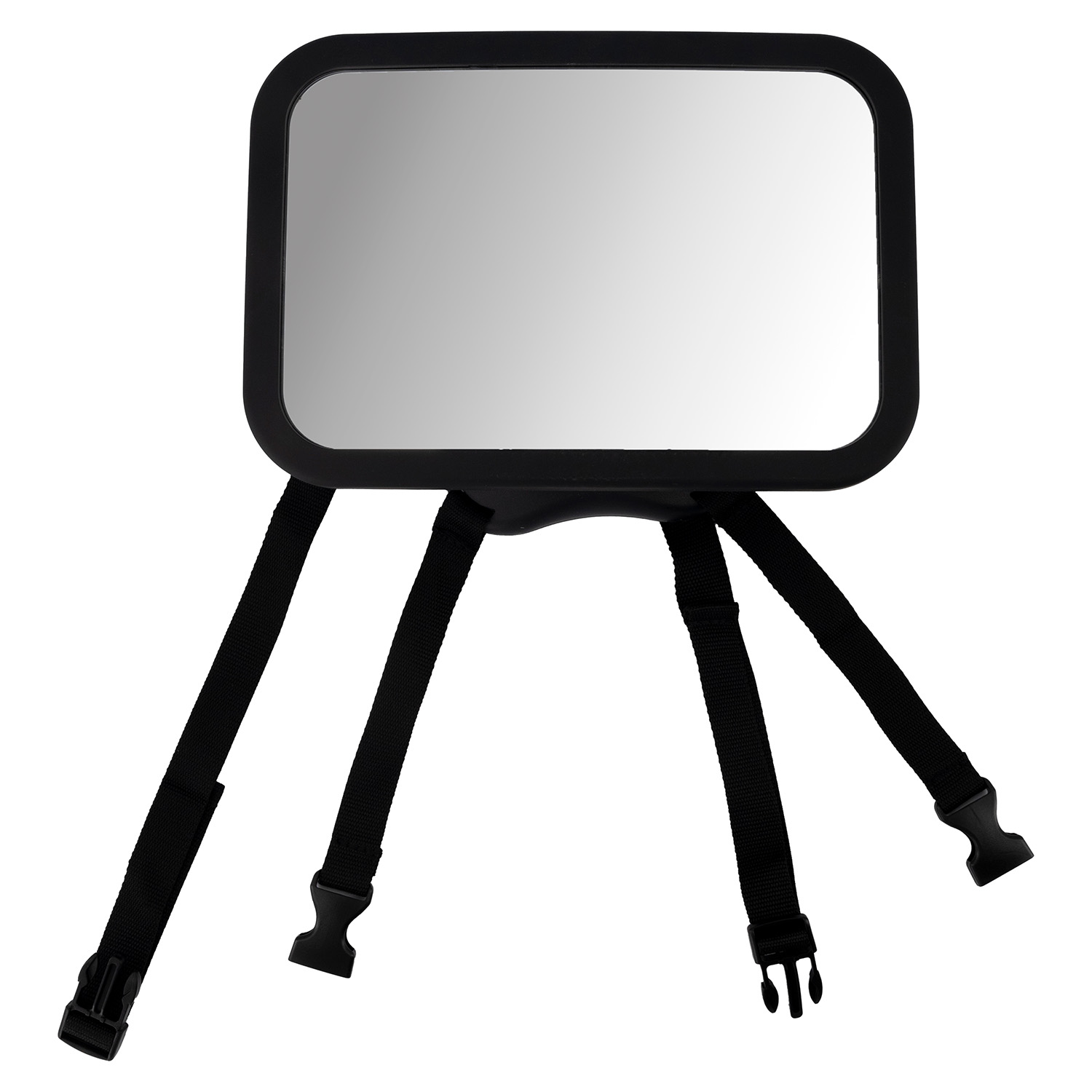 ESPEJO AUTO BEBESIT AJUSTABLE DELUXE SILLA BEBE 360 GRADOS NEGRO - 2