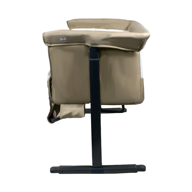 CUNA BEBESIT COLECHO CON MOSQUITERO MYSIDE LX ACERO BEIGE - 8