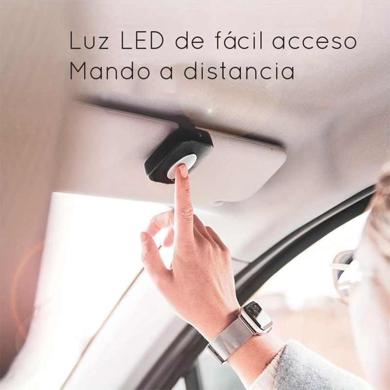 ESPEJO LUCES LED AUTO AJUSTABLE BEBE TESTEADO EN ACCIDENTES - 2