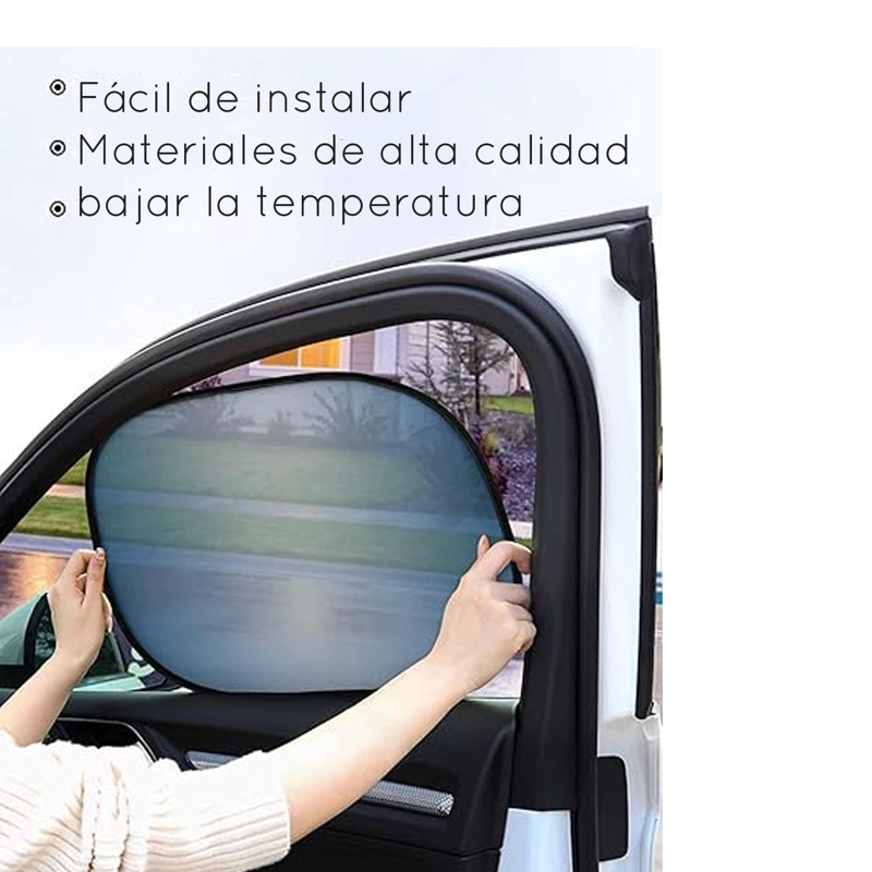 PROTECTOR X2 SOL AUTO PARASOL BEBE DOBLE ADHERENTE UPF50+ - 7