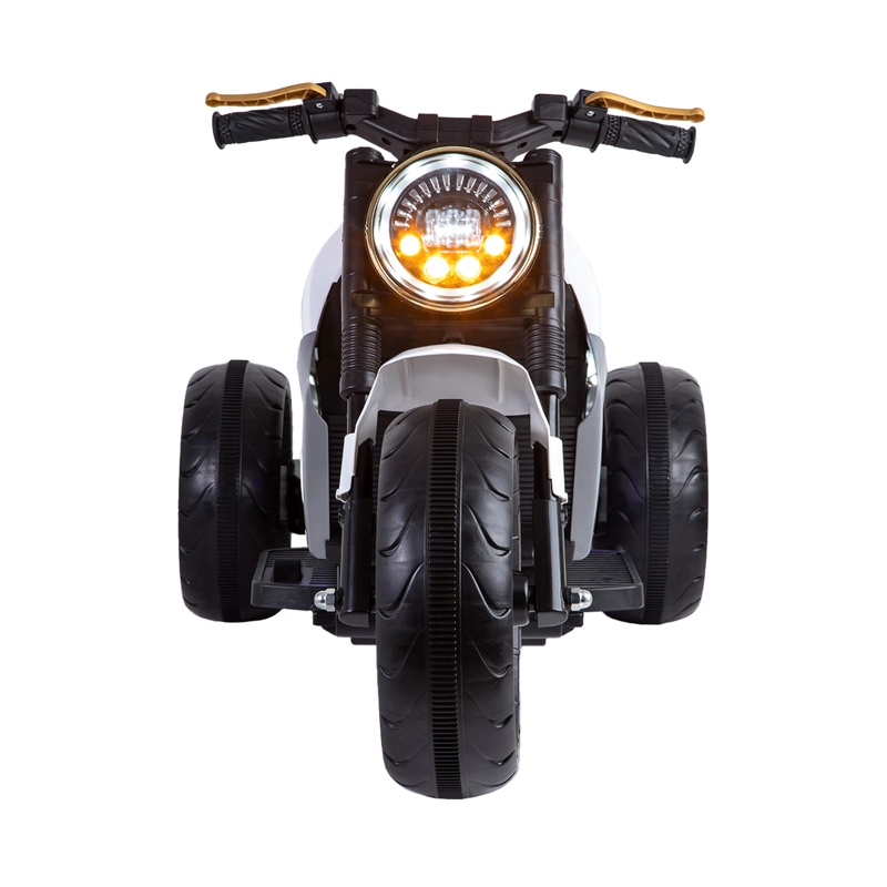 MOTO BEBESIT 3 RUEDAS A BATERÍA ELÉCTRICA SX BLANCA - 5