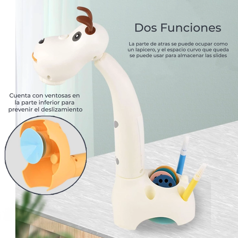MESA JUGUETE PROYECTOR BEBESIT AZUL CACHORRO DIBUJAR MULTIFUNCIONAL - 5