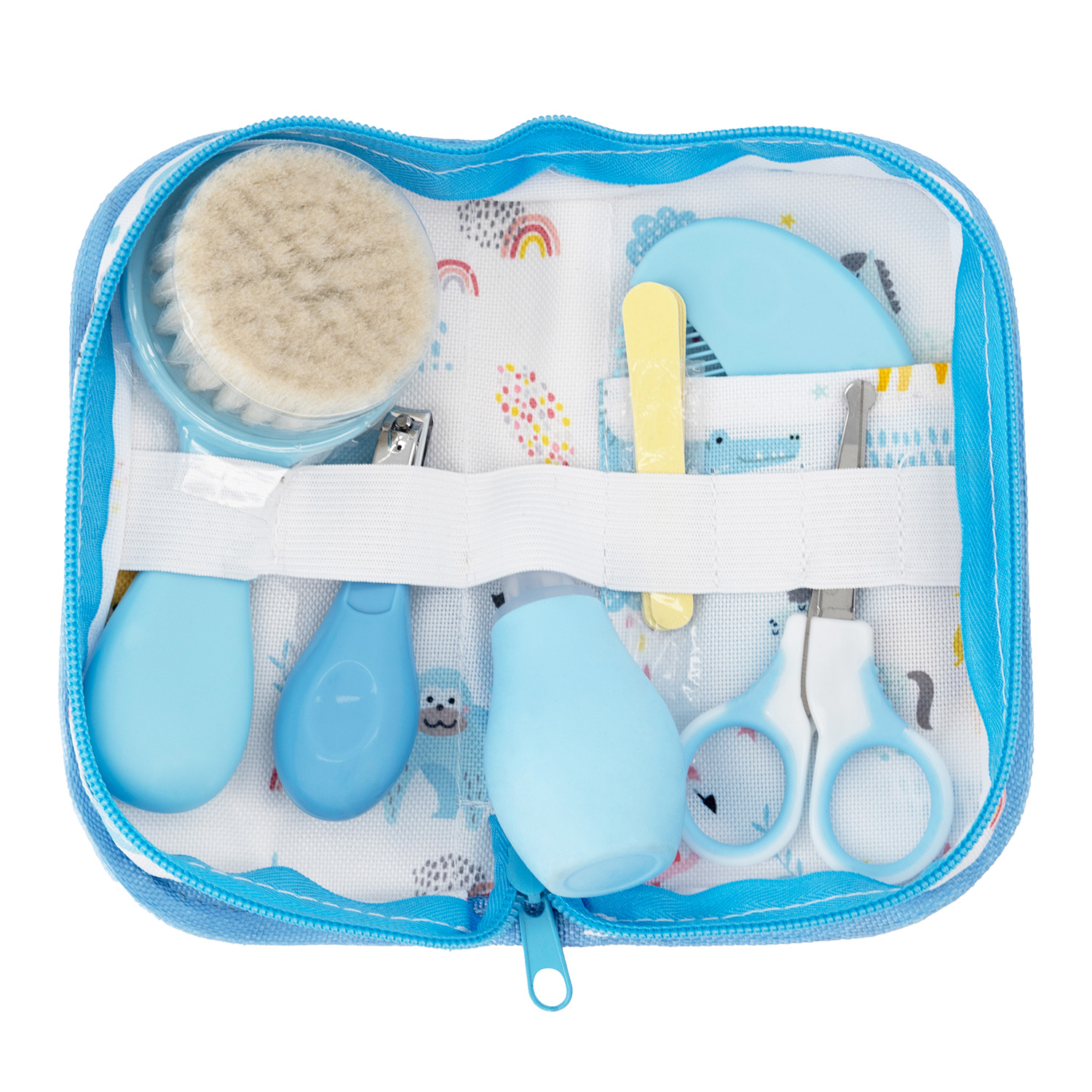 SET HIGIENE BEBESIT CUIDADOS BEBE RECIÉN NACIDO CELESTE - 1