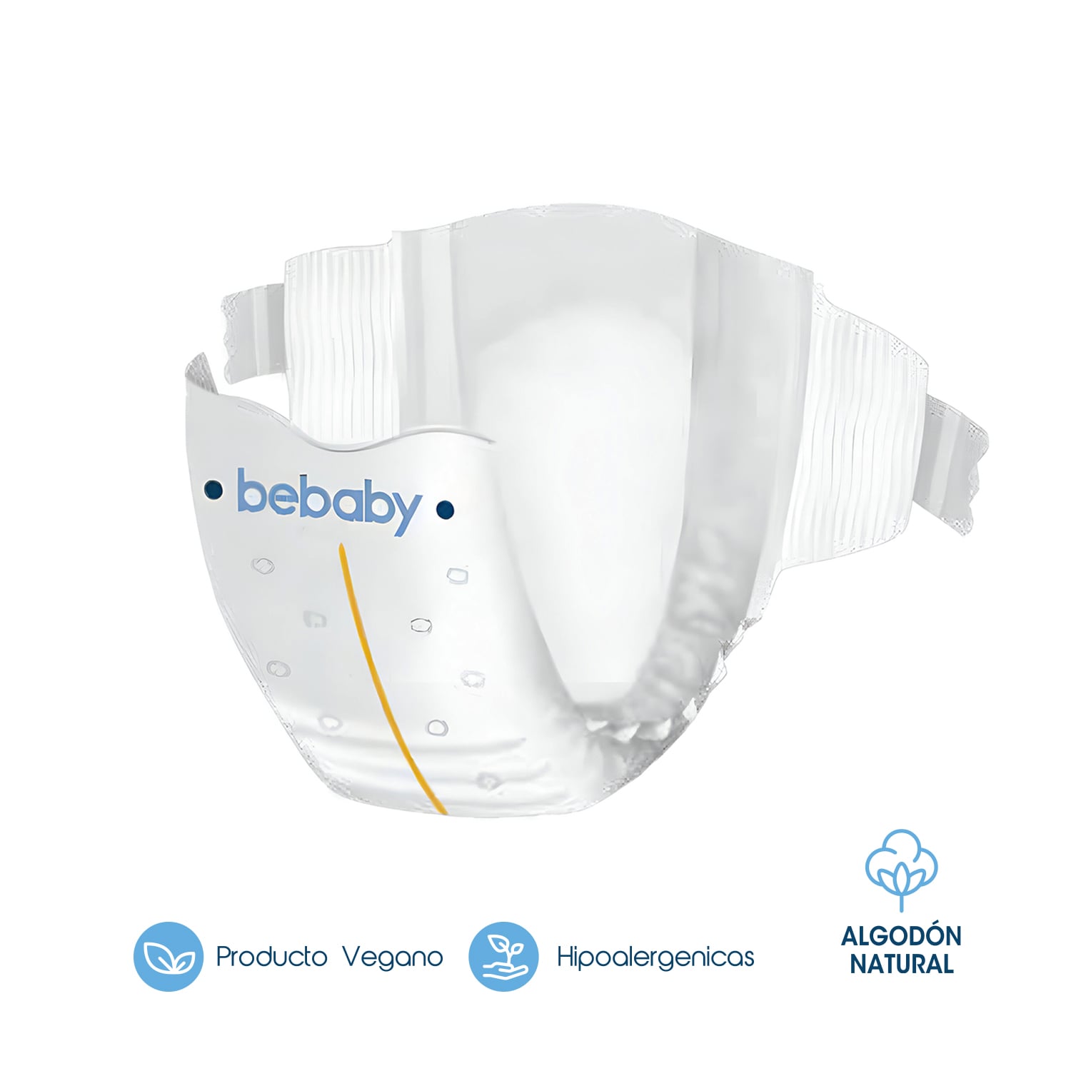 PAÑAL BEBESIT BEBABY PREMIUM BY HIPOALERGÉNICO 80 UNIDADES - 5