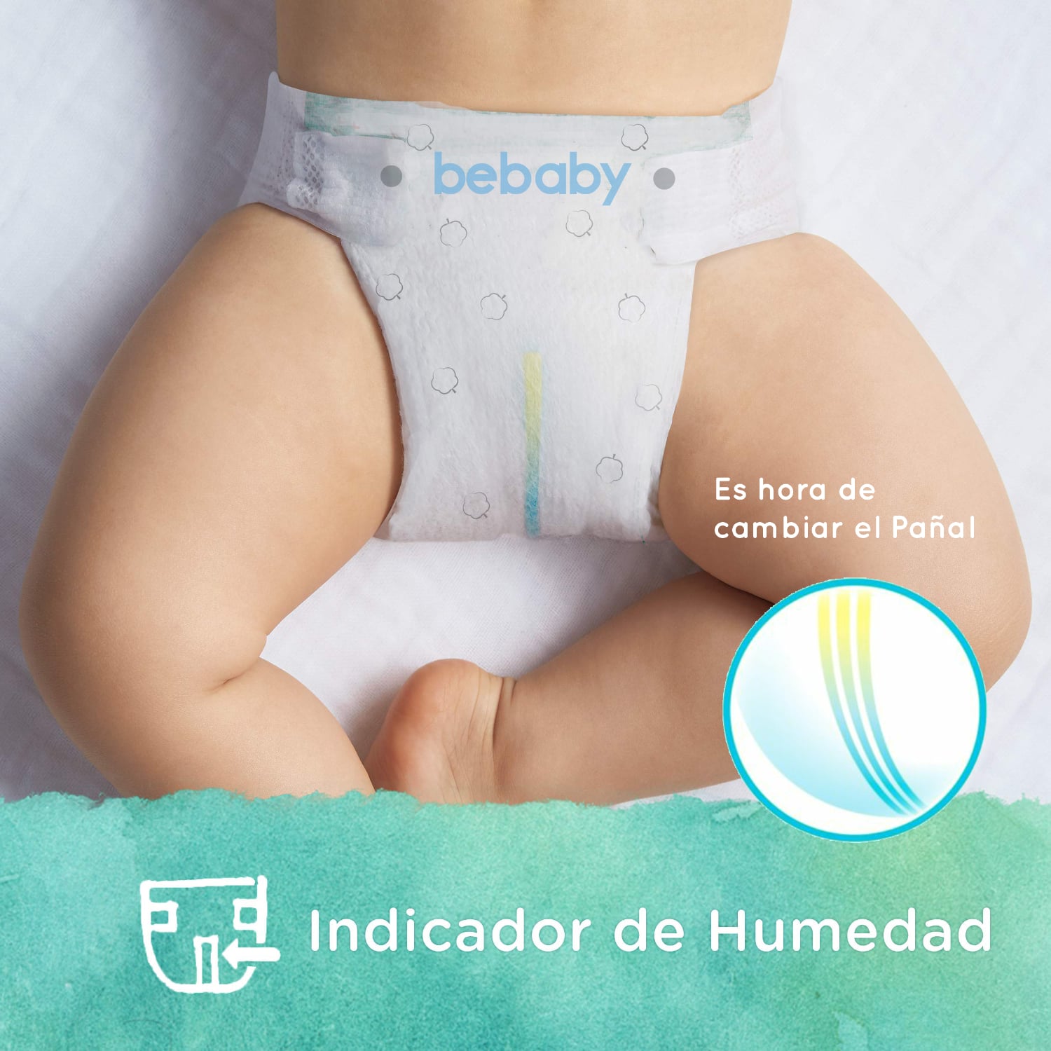 PAÑAL BEBESIT BEBABY PREMIUM BY HIPOALERGÉNICO 80 UNIDADES - 8