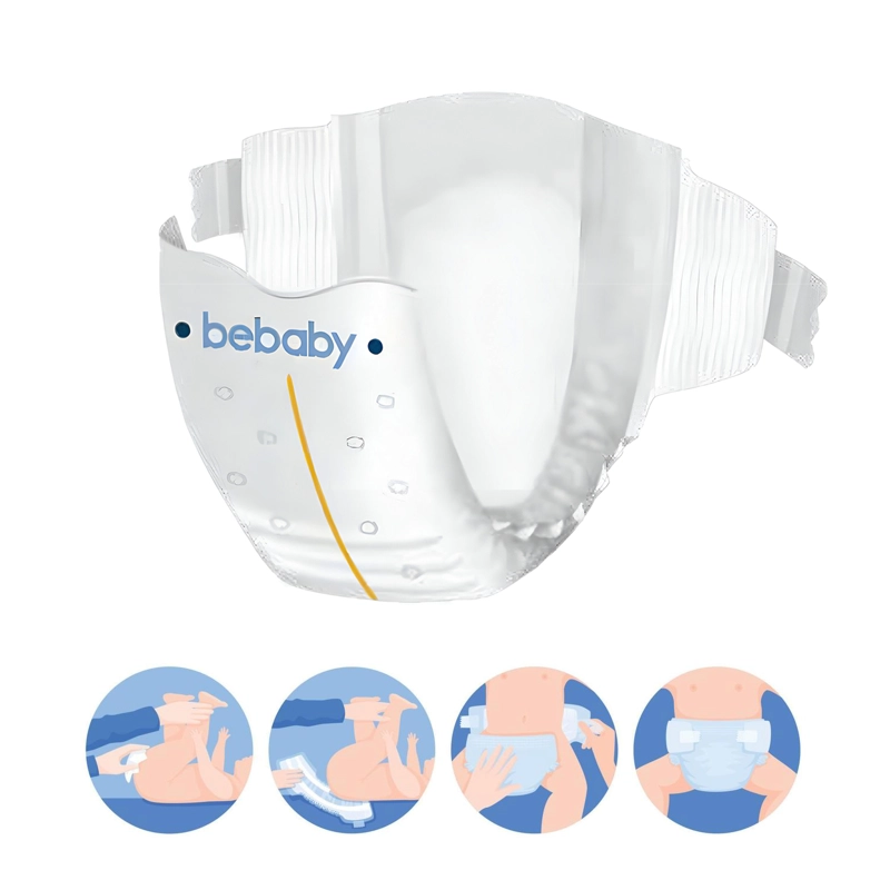 PAÑAL BEBESIT BEBABY PREMIUM BY XXG 56U HIPOALERGÉNICO 56 UNIDADES - 7