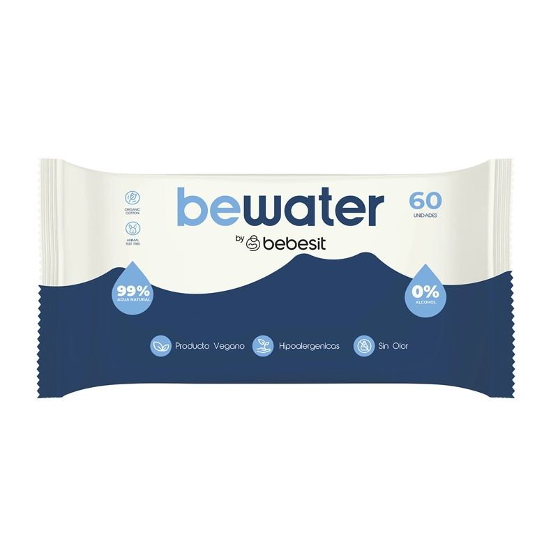TOALLAS HÚMEDAS BEBESIT BEWATER BOLSA 4X60 UNIDADES - 3