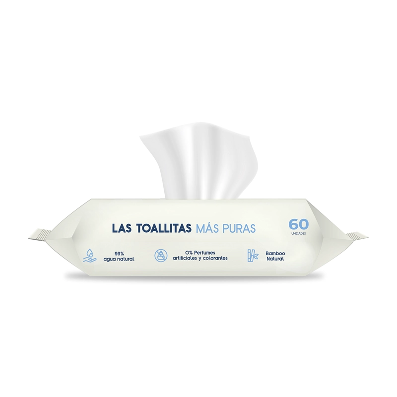TOALLAS HÚMEDAS BEBESIT BEWATER BOLSA 4X60 UNIDADES - 6