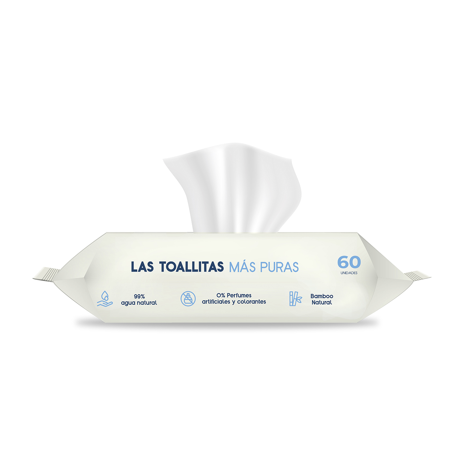 TOALLAS HÚMEDAS BEBESIT BEWATER BOLSA 4X60 UNIDADES - 6