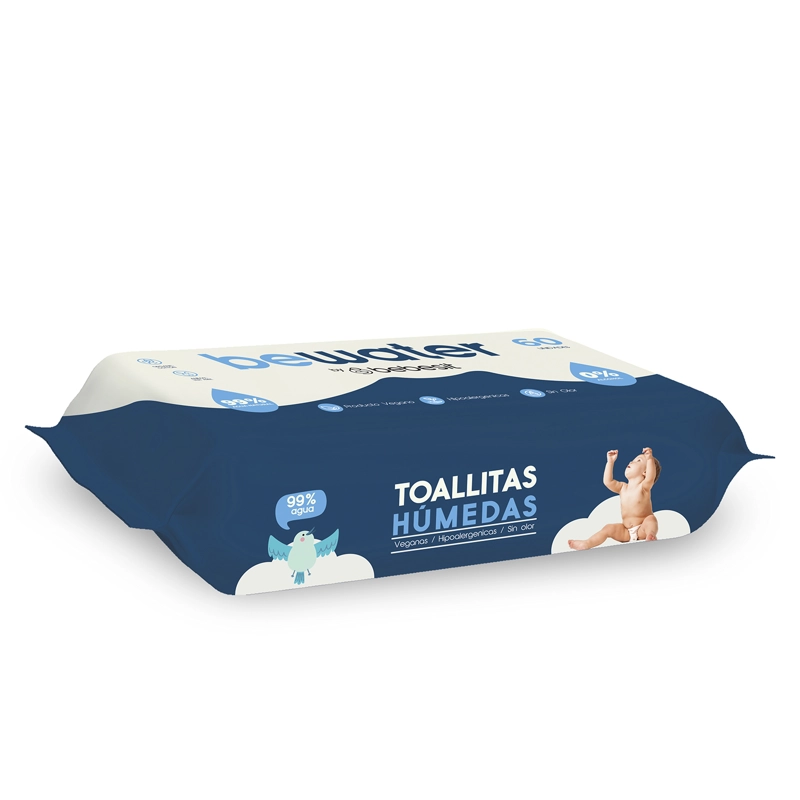 TOALLAS HÚMEDAS BEBESIT BEWATER BOLSA 4X60 UNIDADES - 9