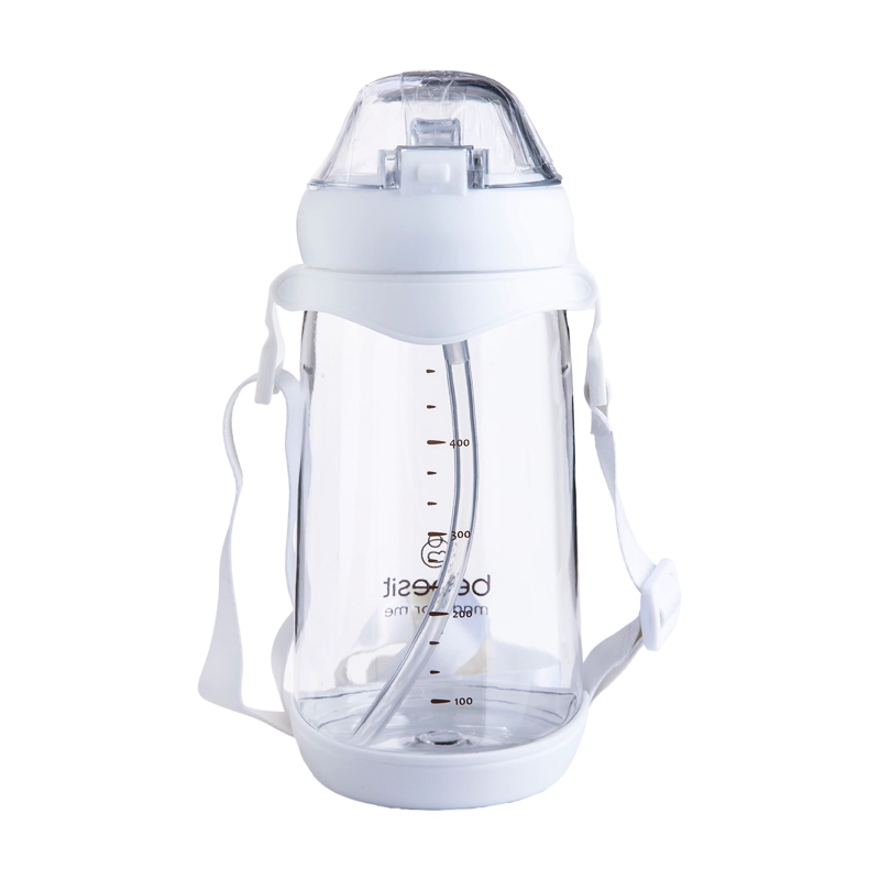 PACK 3 VASO ENTRENAMIENTO BEBESIT ANTIDERRAME 12M+ BLANCO 600 ML - 6