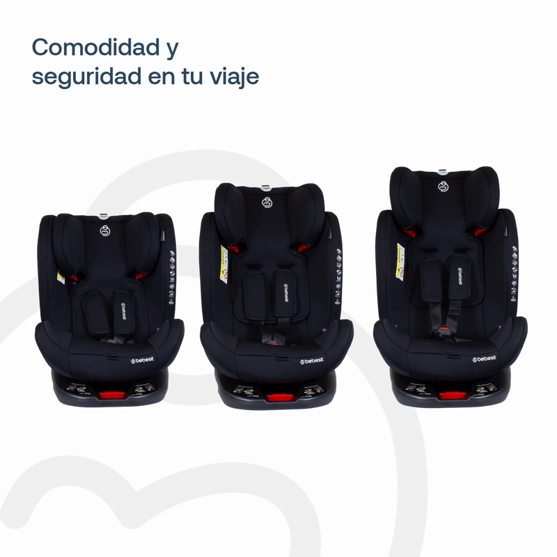 SILLA DE AUTO CONVERTIBLE 360 ONEFIX GREY - 8