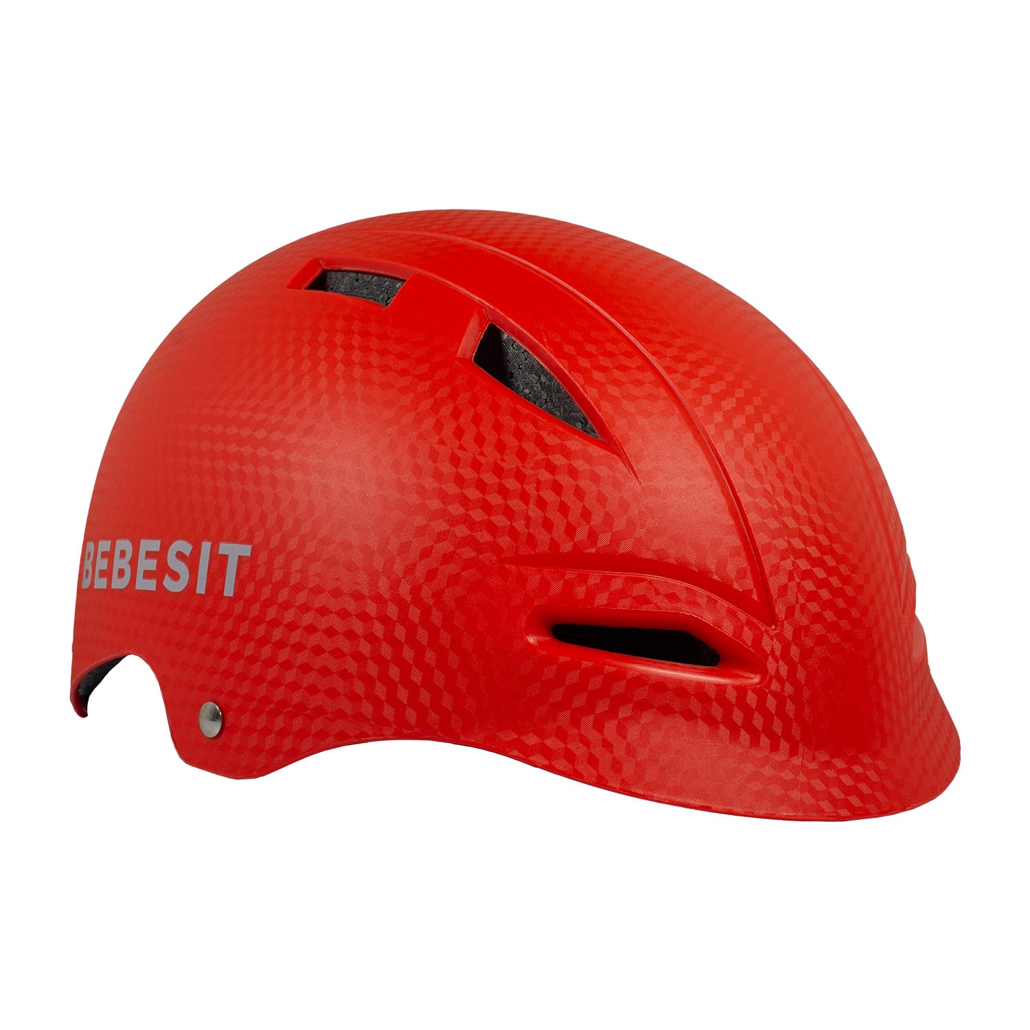 CASCO BICICLETA NIÑA NIÑO REGULABLE ROJO BEBESIT - 1