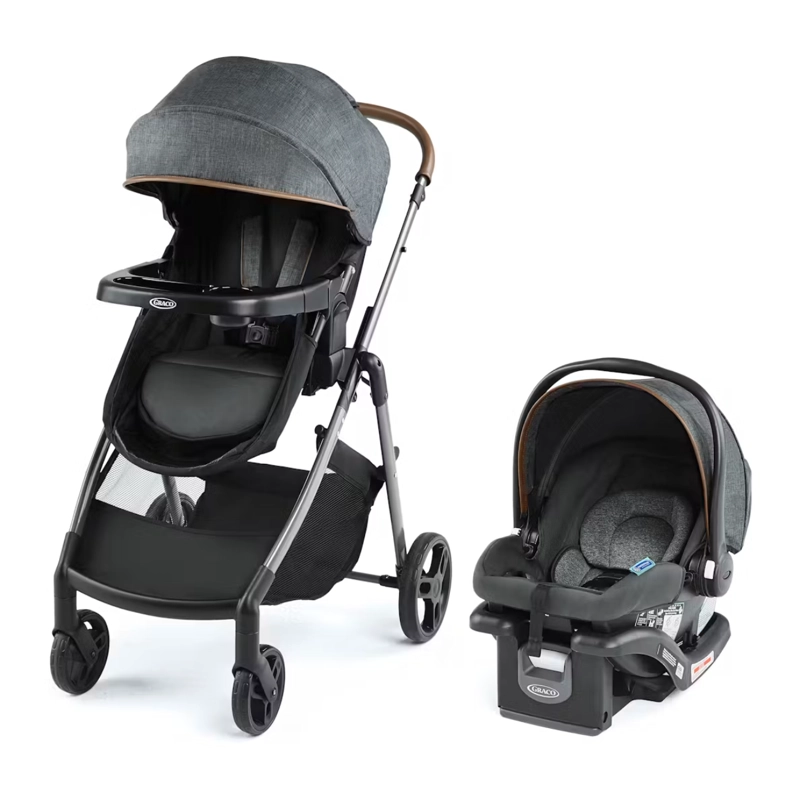 COCHE TRAVEL SYTEM MODES TRIO HEMLOCK GRACO - 1