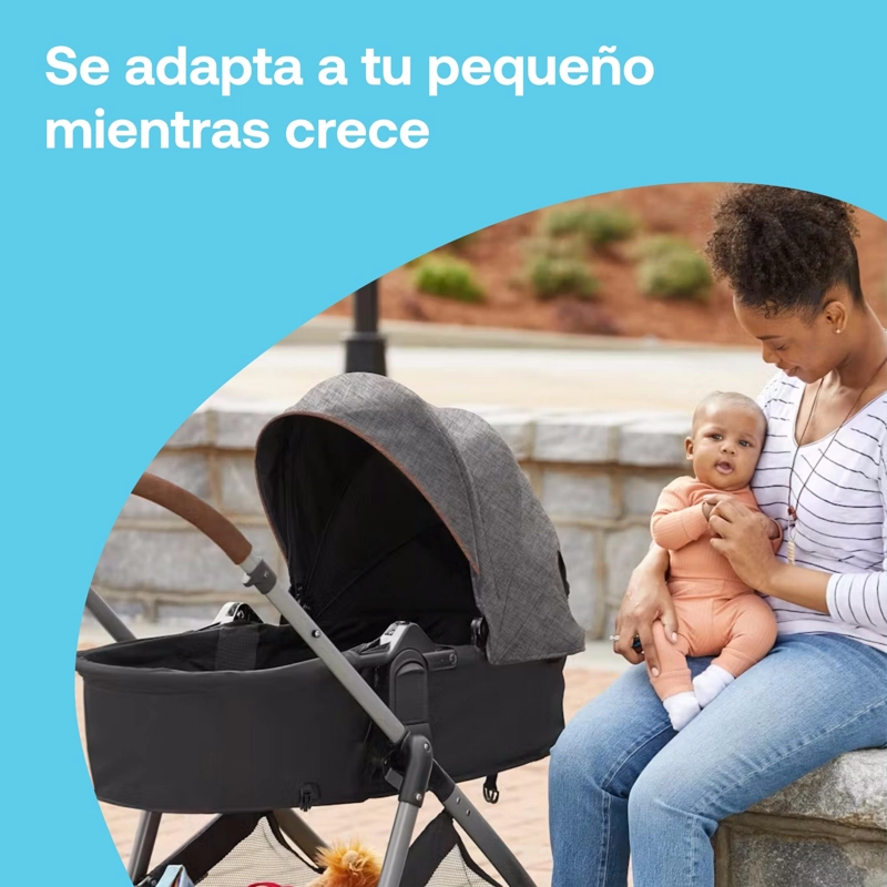 COCHE TRAVEL SYTEM MODES TRIO HEMLOCK GRACO - 6