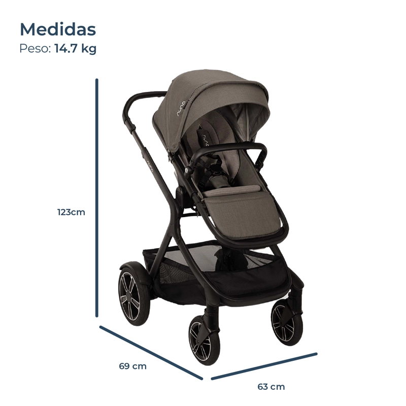 COCHE PASEO DEMI NEXT GRANITE NUNA - 6