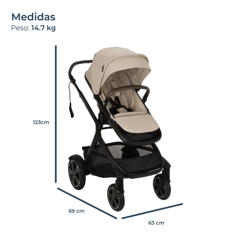 COCHE PASEO DEMI NEXT BISCOTTI NUNA - 6
