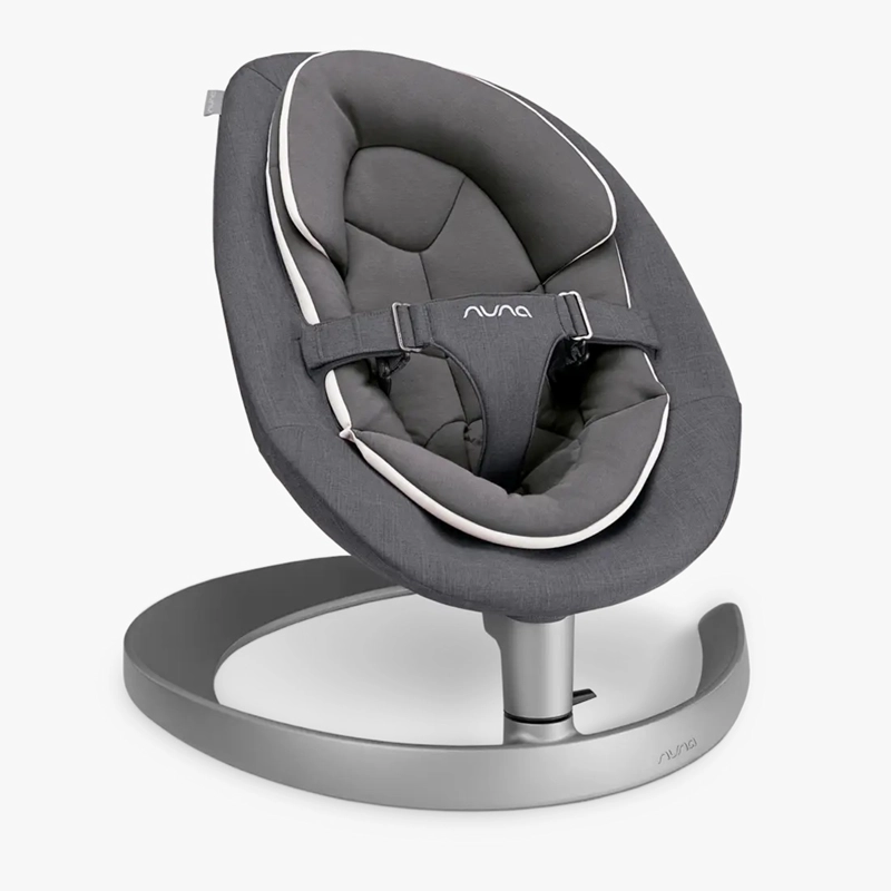 SILLA NIDO BABY BOUNCER LEAF GROW GRANITE NUNA - 1