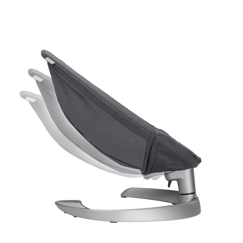 SILLA NIDO BABY BOUNCER LEAF GROW GRANITE NUNA - 2