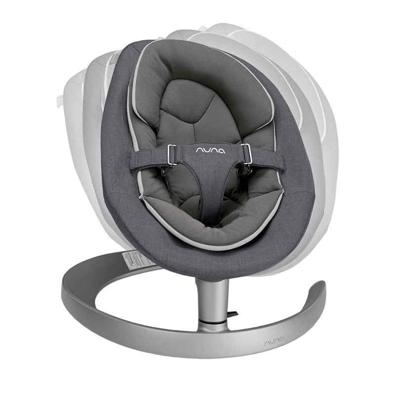 SILLA NIDO BABY BOUNCER LEAF GROW GRANITE NUNA - 3