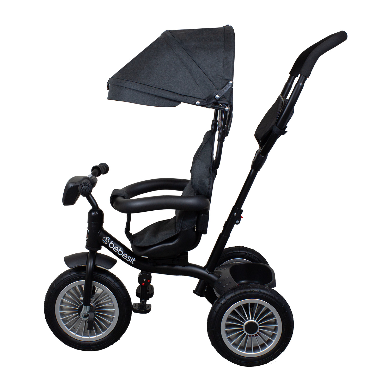 TRICICLO PASEO INFANTIL 360 1326 LX NEGRO BEBESIT - 2